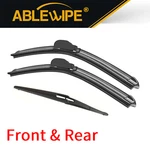Ablewipe 26"14"12" Front Rear Wiper Blades Fit For 2018-2014 Fiat 500L, 3PCS. Fixed Price $22.39.
