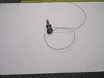 1955 1956 Chevrolet Chevy Belair 150 210 Pontiac Wiper Pivot With Cable Right No. Fixed Price $80.00.