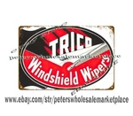 Trico Windshield Wipers Metal Tin Sign Living Room Restaurant Pub Wall Art. Fixed Price $19.43.