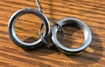 Pair Of Used Original Gm 4629511 1953-1962 Corvette Windshield Wiper Bezel Nuts. Fixed Price $35.00.