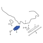 Ford Edge 2015-2024 FK7Z17508D Rear Wiper Motor. Fixed Price $132.19.