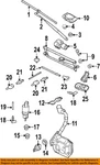 Volkswagen Oem 05-16 Eos Washer Components-wiper Motor 1Q1955119C. Fixed Price $666.02.