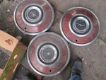 Nos Ford 1973 1975 Thunderbird Hub Caps,,set Of. Fixed Price $155.00.