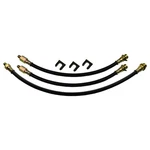 Rubber Hose Kit Drum Brakes 1958-61 Ford Thunderbird 3PC. Fixed Price $51.00.