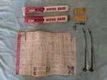 Nos Trico Automobile Wiper Arms W/boxes And Hardware AL-150 11 1/4" -14 5/8". Fixed Price $85.00.