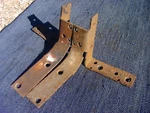1934 1935 1936 Chevy Pu Truck Top Header Brackets Hot Rat Rod. Fixed Price $125.00.
