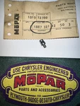 1959-63 Mopar Windshield Washer Nozzle 1887321. Fixed Price $49.00.