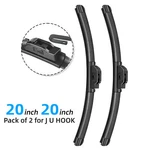 Xkorr 20"+20" Front Windshield Wiper Blades Fit For Hino 195H 2017,SET Of. Fixed Price $17.09.