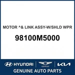 2019-2023 Hyundai Nexo Motor & Link Assembly-w/shld Wpr Oem New 98100M5000. Fixed Price $278.17.