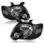 2006-2010 Ford Explorer Halogen Black Housing Headlights Assembly 06-10. Fixed Price $94.04.