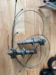 1955-56BIUCK Windshield Wiper Towers Original. Fixed Price $110.00.