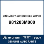 2008-2014 Hyundai Genesis Link Assembly-windshield Wiper Oem New 981203M000. Fixed Price $844.85.