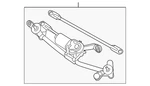 Genuine Nissan Wiper Linkage 28800-3SG1A. Fixed Price $377.35.