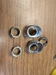 1964 1965 Falcon Windshield Wiper Bezel And Nuts P-88247-9L P-88246-9R #1. Fixed Price $24.99.