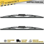 2 Front Wiper Blade Set For 1967-1969 Abarth 1300 1.3L. Fixed Price $28.50.