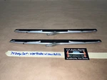 Oem 1974 Dodge Dart 15" Anco Windshield Wiper Arm Blades W/ New Refills. Fixed Price $114.99.