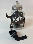 New 1940S-50S Glass Windshield Washer Jar Small Mouth Lid Trico Foot Pump. Fixed Price $129.95.
