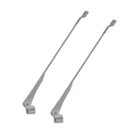 New Pair Wiper Arm Set -stainless 1937-1940 Ford Convertible & 40? Closed Car... Fixed Price $27.00.