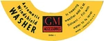1955-61 Automatic Windshield Washer Lid Decal (OE#6494-1). Fixed Price $8.99.