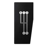 1968-1976 C3 Corvette 4 Speed Console Shift Pattern Plate Self Adhesive 3918589. Fixed Price $25.95.