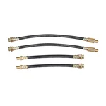 1963-1982 C2-C3 Corvette Rubber Brake Hose Kit 4PC Dot Approved Repro 357793 794. Fixed Price $60.95.