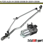 Windshield Wiper Linkage & Motor Assembly For Audi A4 2002-2008 RS4 Lhd Front. Fixed Price $103.06.