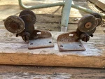 1949 Willys Jeepster Wiper Cable Bracket Set Of Two. Fixed Price $55.00.