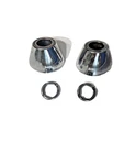 58-62 Corvette Wiper Arm Spacers W/bezel Nuts (used-oem) Gm #88217-3 & 4629511. Fixed Price $65.00.