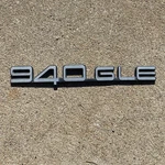 Volvo 940 Gle Valve Trunk Badge Aluminum Wagon Sedan Lid Emblem B234F. Fixed Price $50.00.