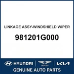 2005-2011 Kia Rio Linkage Assembly-windshield Wiper Oem New 981201G000. Fixed Price $157.17.