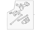 Genuine Nissan Motor & Linkage 28800-3WC1A. Fixed Price $354.31.