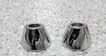 58-62 C1 Corvette Windshield Wiper Transmission BEZELS/SPACERS-GM#P-88217-3-USED. Fixed Price $49.95.
