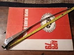 New Old Stock Adjustable Trico Stainless Windscreen Wiper Arm - 10.5" 13". Fixed Price $26.22.