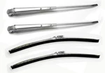 New! 1966 - 1968 Ford Mustang Windshield Wiper Arms And Blades, 2 Of Each Set. Fixed Price $63.85.