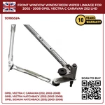 Window Front Windshield Wiper Linkage Lhd For 2002 To 2008 Opel Vectra Z02. Fixed Price $79.89.