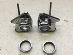 1955-59 Chevy Gmc Truck Windshield Wiper Bezels Original Pair 88826. Fixed Price $20.00.