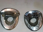 Vintage Chrome Windshield Wiper Pivot Escutcheon Bezels Pair Gm Chevy. Fixed Price $39.95.