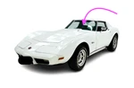 Fits 1973-1976 Chevrolet Corvette CONVERTIBLE/2D Coupe Front Windshield Glass. Fixed Price $390.95.