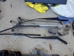 1997 Thru 2001 Honda Prelude Windshield Wiper Motor And Linkage With Arms. Fixed Price $85.00.