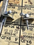 New Old Stock Genuine Trico Jaguar XK120 XK140 & XK150 Etc Screen Washer Jets. Fixed Price $80.00.