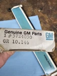Corvette Wiper Blade Assembly 1956-62 Nos Gm 3724030 Trico 12 Set. Fixed Price $250.00.