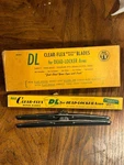 Vintage Anco Super Service Rain-master 10" Clear Flex Windshield Wiper Blades.. Fixed Price $19.99.