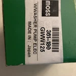 Triumph Spitfire TR4A TR250 TR6 TR7 TR8 Jaguar Lucas Windshield Washer Pump. Fixed Price $22.00.