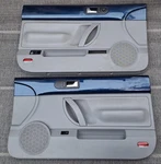 Volkswagen Beetle Door Panel Set 1998 To 2010 Oem Blue/grey Convertible. Fixed Price $698.72.