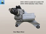 15091065 00 Escalade Tahoe Yukon Xl Rear Liftgate Back Glass Wiper Motor. Fixed Price $35.10.