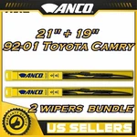 For Anco 92-01 Toyota Camry Wiper Blades Set Of 21"+19" 19210+19190. Fixed Price $30.29.