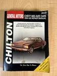 Vintage Chilton Gm Chevy Midsize 1964-88 Repair Manual 28440 Paperback Usa. Fixed Price $11.99.
