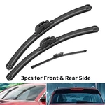 Front+rear Windshield Wiper Blades Fit For Vw Atlas 2018-24 26" 22" 11". Fixed Price $23.79.