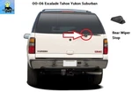15092328 00 06 Escalade Tahoe Yukon Rear Window Wiper Arm Park Ramp Stop Oem. Fixed Price $95.00.