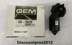 Cardone 43-2028 Front Windshield Wiper Motor Toyota Cadillac Chevrolet 1998-2013. Fixed Price $200.00.